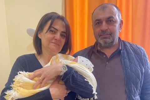 Родилась сестра Ваге Асатраяна - погибшего защищая Родину