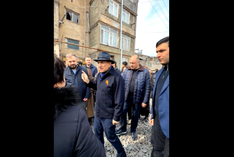 Pashinyan visits Sisian during trip to Syunik
