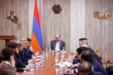 Араик Арутюнян посетил населенные пункты национальных меньшинств Армавирской области