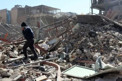 En raison des attaques menées par les États-Unis et Israël en Iran, 108 monuments historiques ont été endommagés