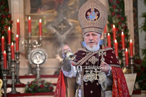 სრულიად სომეხთა კათოლიკოსმა, გარეგინ II-მ სრულიად საქართველოს კათოლიკოს-პატრიარქის, ილია II-ის გარდაცვალების გამო სამძიმრის წერილი გააგზავნა