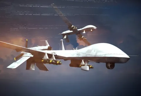 Беспилотник упал недалеко от нефтеперерабатывающего завода Samref  в Саудовской Аравии