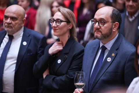 Араик Арутюнян присутствовал на мероприятии по случаю 25-летия Комиссии по телевидению и радио