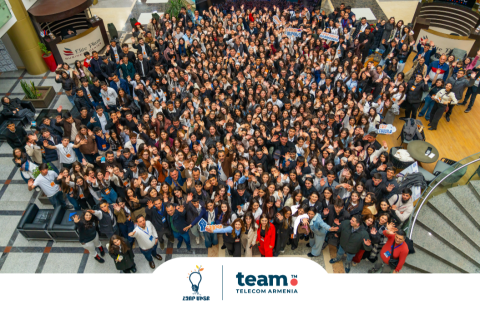 700 երիտասարդ մեկ հարթակում. Team-ը կրթությանն ու մարզերի զարգացմանն ուղղված «Հզոր համայնք»-ի կողքին է