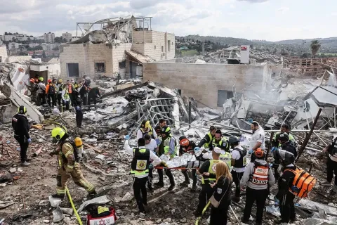 Три человека погибли в результате израильского удара по городу Рамсар