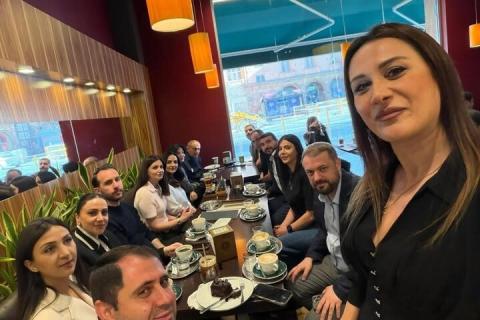 В рамках внутрипартийной кампании представители партии «Гражданский договор» проводят встречи в Ереване