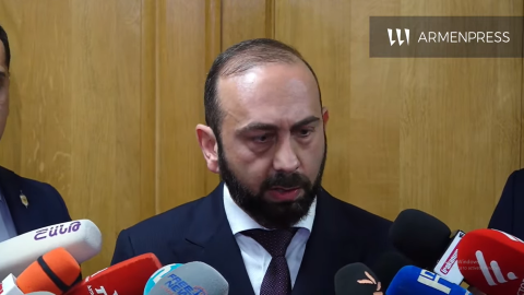 არარატ მირზოიანის ბრიფინგი