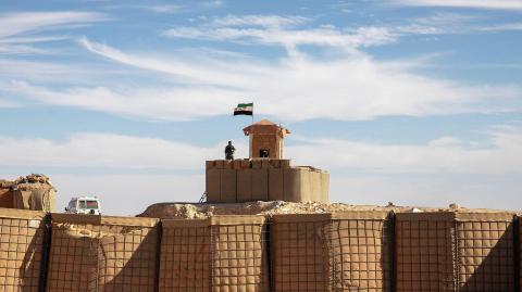 Syrian Army says base hit by rockets from Iraq