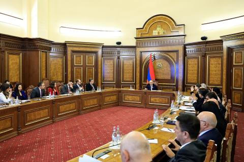 Réunion du Conseil de la politique anticorruption sous la présidence de Nikol Pashinyan