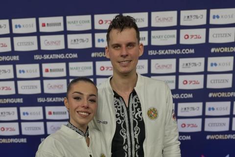 Artistik Buz Pateni Dünya Şampiyonası’nda Ermenistan temsilcilerinden güçlü başlangıç