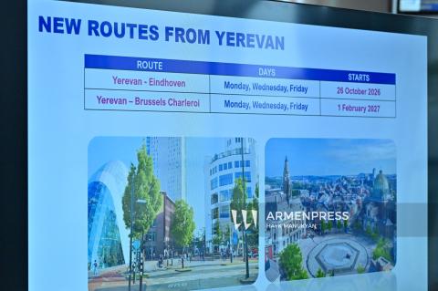Wizz Air, Yerevan'dan Brüksel ve Eindhoven’e uçuşlara başlayacak