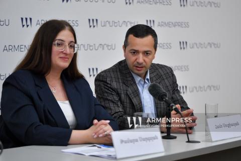 "Ermeni Okullar Arası Bilim Festivali"nin final aşamasına adanmış basın toplantısı