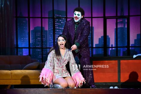 العرض الأول لأوبرا روجيرو ليونكافالو "الراقصون" على مسرح دار الأوبرا في يريفان-صور-