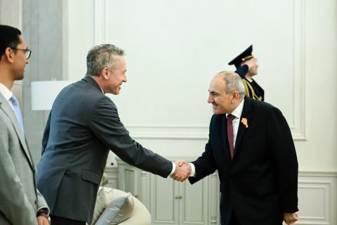 总理与国际货币基金组织亚美尼亚事务代表团团长讨论了增强亚美尼亚的经济韧性的事宜