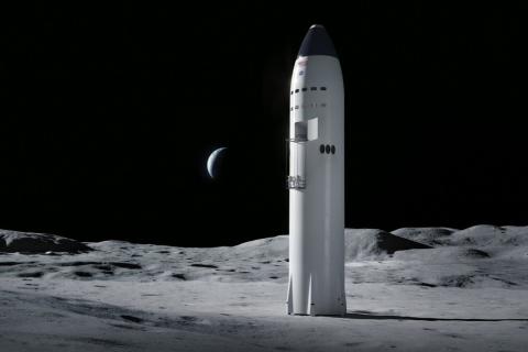 В SpaceX назвали сроки высадки человека на поверхность Луны