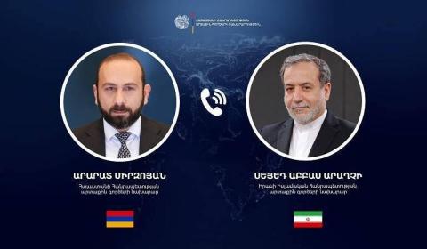 Armenian, Iranian FMs discuss situation in Middle East