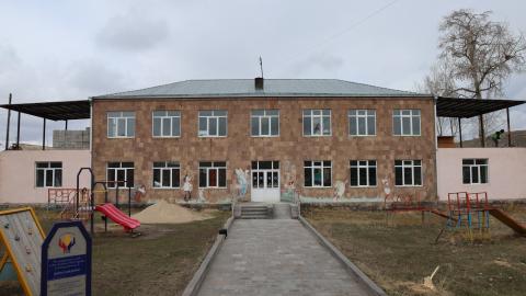 Հիմնանորոգվում է Կարմիրգյուղի մանկապարտեզը