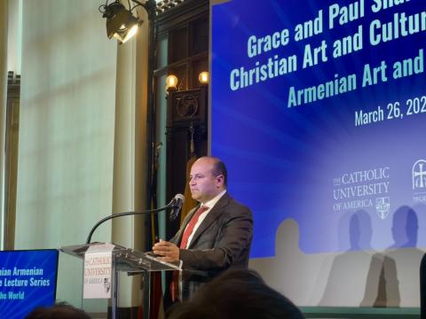 Ambassador Mkrtchyan attends “Armenian Art and the World” annual lecture