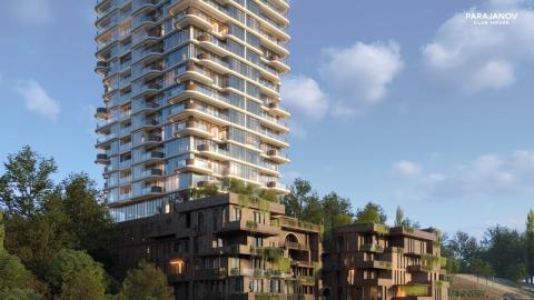 The Parajanov Club House apartment complex is the first of its kind in Yerevan