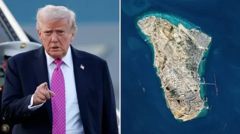 Trump raises prospect of taking Iran’s oil and again weighs seizing Kharg Island