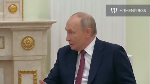 Putin: “Las relaciones económicas entre Rusia y Armenia se están desarrollando a buen ritmo”