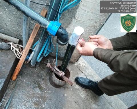 Ապօրինի ջրառ՝ գազալցակայաններում և ջերմոցում. ԲԸՏՄ-ն կասեցրել է հորերի շահագործումը