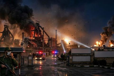 Иран сообщил об атаке на американские сталелитейные и алюминиевые заводы на Ближнем Востоке