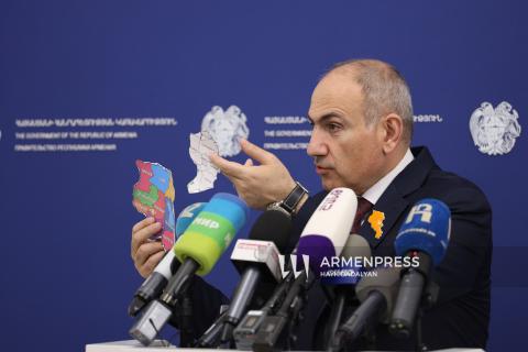 نشست مطبوعاتی نخست وزیر جمهوری ارمنستان