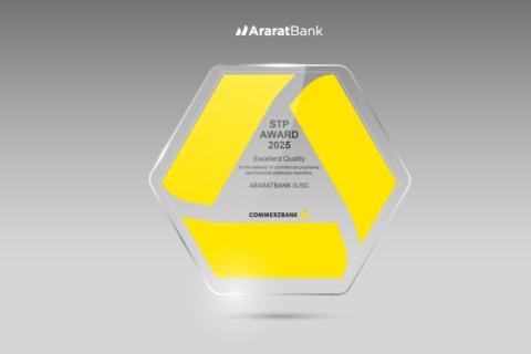 AraratBank Receives STP Excellence Award from Commerzbank AG