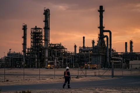 Работа одного из газоперерабатывающих комплексов ОАЭ приостановлена ​​из-за падения осколков снаряда