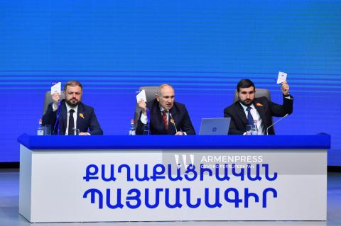Pashinyan secures Civil Contract nomination for 2026 election