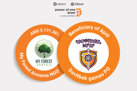 The Power of One Dram April Beneficiary: Davitbek Games NGO