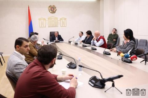 ՀՀ ԱԺ-ում տեղի է ունեցել աշխատանքային քննարկում սահմանադրական բարեփոխումների վերաբերյալ