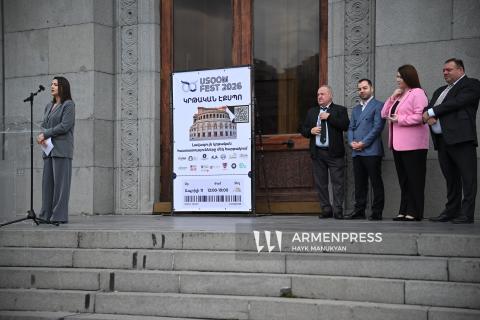 «USOOMFest 2026»-ը՝ մասնագիտական կողմնորոշման լավագույն հարթակ. Երևանում մեկնարկեց կրթական էքսպո-ցուցահանդեսը