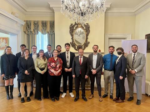 L’ambassadeur de la République d’Arménie aux États-Unis a rencontré des étudiants de l’Université de Georgetown