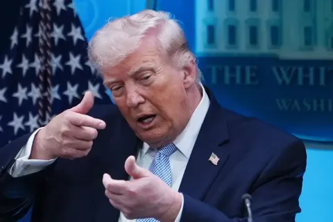 Трамп объявил о военно-морской блокаде Ормузского пролива