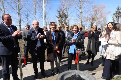 Կապսում շահագործման է հանձնվել նորացված ջրամատակարարման համակարգ