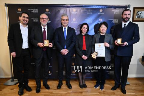 Պարգևատրում՝ Հայաստանի պետական սիմֆոնիկ նվագախմբի հիմնադրման 20-ամյակի շրջանակում