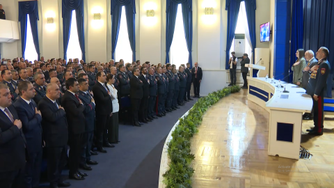 PM Pashinyan visits Interior Ministry on Police Day