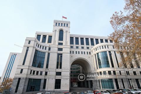 الخارجية الأرمنية تهنّئ حكومة وشعب سوريا بمناسبة الذكرى الثمانين للاستقلال