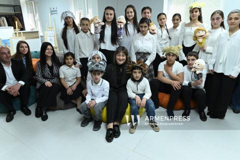 Լոռու մարզի Ձորագետ բնակավայրում բացվել է նոր ներառական բազմաֆունկցիոնալ հանրային տարածք