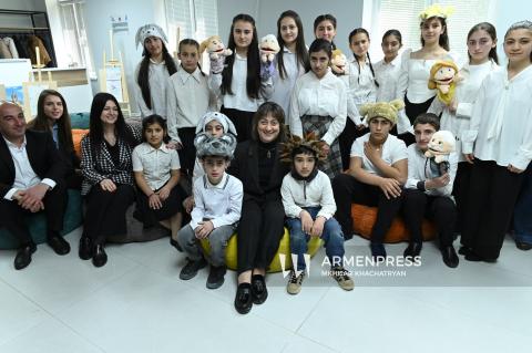 Լոռու մարզի Ձորագետ բնակավայրում բացվել է նոր ներառական բազմաֆունկցիոնալ հանրային տարածք