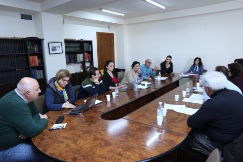ԿԳՄՍՆ-ում քննարկվել են ՀՀ-ի ոչ նյութական մշակութային ժառանգության՝ անհապաղ պաշտպանության կարիք ունեցող և կենսունակ արժեքների վերաբերյալ առաջարկները