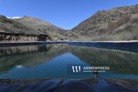 Serbia-funded reservoir opens in Armenian village
