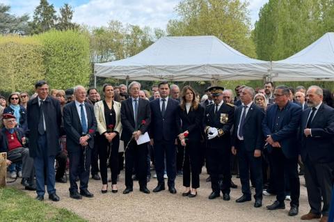 حدث رسمي في مدينة أنطوني الفرنسية لإحياء الذكرى ال111 بعد المئة للإبادة الجماعية الأرمنية