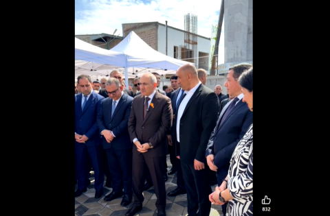Pashinyan attends groundbreaking ceremony of sports complex named after former IBF, WBO world boxing champion Arthur Abraham