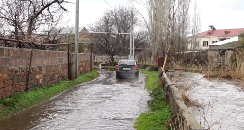 Մայակովսկի գյուղում ճանապարհն արդեն անցանելի է. Գետառը լուրջ վնասներ չի հասցրել համայնքին