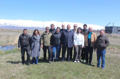 Personal de la Municipalidad de Vardenis conocieron la experiencia alemana en gestión de aguas residuales