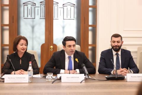 Armenian Speaker of Parliament attends UNDP MAP 2.0 board meeting on parliament reform