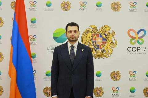 Амбарцум Матевосян примет участие во встрече министров окружающей среды стран G7 в Париже